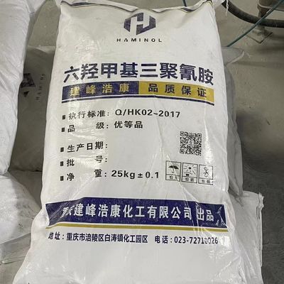 High Bonding Strength 25kg Hexamethylol Melamine White Powder